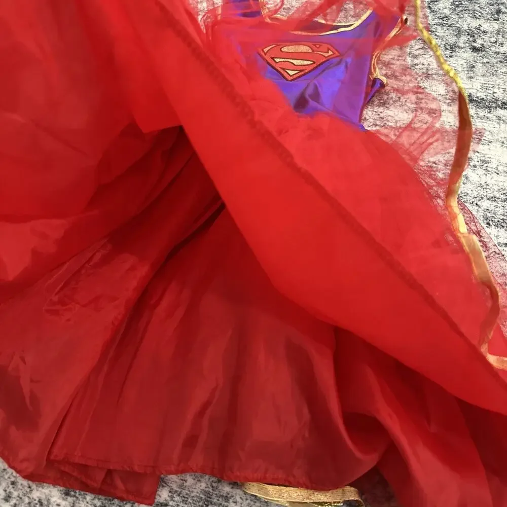 Superman Superwomen Dress Tutu Costume NO CAPE Girl (Size XL 14-16?) Supergirl‎